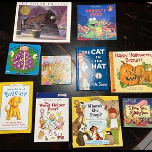 Children’s Homeschool kids Library Book Bundle Lot